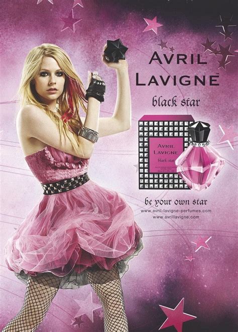 Black Star Avril Lavigne perfume .